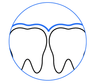 Teeth Icon - Step 1